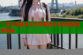 二次元半糖主义手作潮玩平台引领创意新风尚