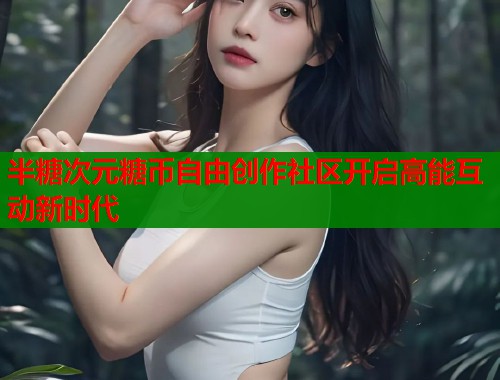 半糖次元糖币自由创作社区开启高能互动新时代  第1张